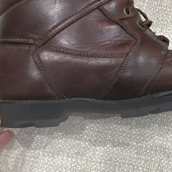 Timberland Men’s US 11.5M Brown Leather GORE-TEX Chukka Ankle Lace-Up Boots